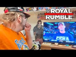 EMOTIONAL ROYAL RUMBLE REACTIONS! CRASHING OUT OVER JOHN CENAS LAST TIME