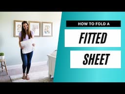 How to Fold a Fitted Sheet #shorts