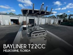 Used 2022 Bayliner T22CC for sale in Melbourne, Florida