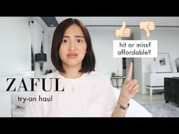 ZAFUL TRY-ON HAUL! | Philippines