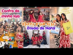 PRIMEIRA VEZ QUE FIZEMOS Ensaio de Natal, confraternização da loja NA CHURRASCARIA