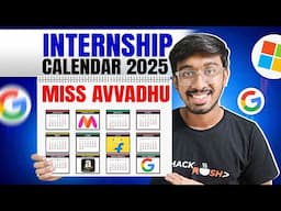 10 High Paying OFF-CAMPUS Internship Opportunities in Telugu || 2025 Internship Calendar