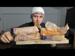 Taco Bell Mukbang ( trying for the first time )