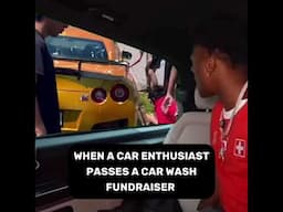 Detailer reacts to car wash fundraiser #autodetailing