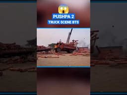 Pushpa 2 Truck "Flying" Behind The Scene?