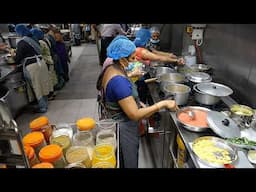 100's of Indian Prasad Dishes Prepared | at 3:00am for Annakut at Swaminaryan Temple Willesden