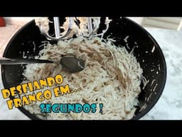 Desfiando frango em segundos por - Lary Maciel