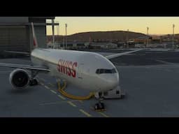 SWISS PMDG B777 in MSFS2020