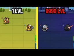 MAX LEVEL in Duck Warriors: Merge War Game