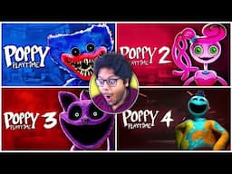 POPPY PLAYTIME CHAPTER 1 + 2 + 3 + 4  (FULL MEGA GAMEPLAY HINDI) | AYUSH MORE