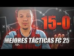 Las MEJORES TÁCTICAS (4-2-1-3) y ROLES de FC 25 del NUEVO META para hacer 15-0 EN FUT CHAMPIONS!!