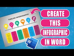 Create this Infographic in Word - Easy tutorial