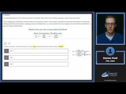 Mock Exam 1 – Session 2 – Case 8 | CFA® Level II Exam Preparation | AnalystPrep