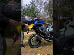 PACKING FOR A MOTO CAMPING/FISHING ADVENTURE