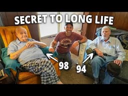 SECRET to LONG LIFE | Asking my 94 & 98 Year Old Grandpas