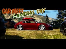 GTA 5 Online - CAR MEET "CAMPING DAY" | PS5 Rockstar Editor