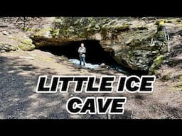 Little Ice Cave in the Pryor Mountains! #pryormountains #icecave #crystals #montana