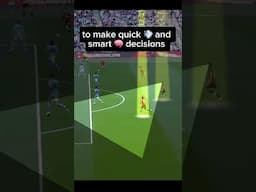 Improve your scanning to become the BEST👁️ #footballanalysis #football #soccer