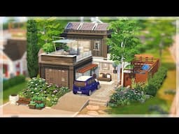 ECO FAMILY HOME 🌱 | The Sims 4 Speedbuild | No CC