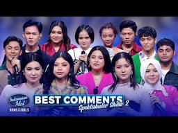 Bikin Tegang! Ini Dia Best Comment Judges di Spektakuler Show 2 - Indonesian Idol 2025