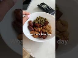 What I ate in a day 😍