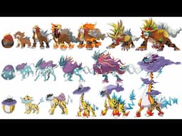 All Gen 9 Paldea Pokémon Mega Evolutions & More Stages | Max S