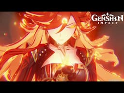 Mavuika Unleash Her True Power Cutscene Genshin Impact