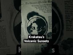 Krakatau's Volcanic Sunsets