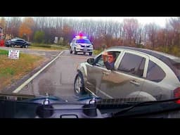 When Idiot Drivers Break The Law In Front Of COPS!