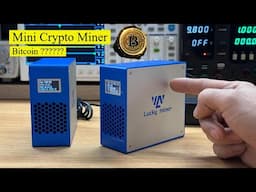 mini miner bitcoin case, Lucky Miner LV07, DIY Crypto Miner