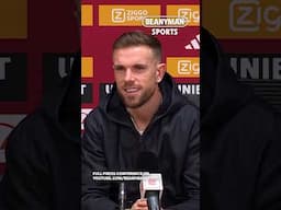 'BANG OUT OF ORDER!' | Jordan Henderson has HEATED ARGUMENT with Ajax reporter