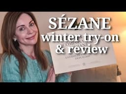 Sezane winter haul try-on review & new French girl style pieces in my wardrobe ❄️