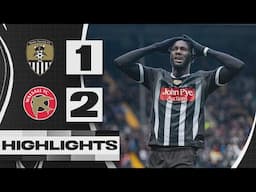 HIGHLIGHTS | NOTTS COUNTY 1-2 WALSALL