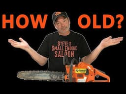 How To Find Out WHEN Your Chainsaw Was MADE in Seconds!