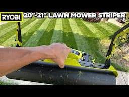 NEW FOR 2024! Ryobi Lawn Striping Kit Review