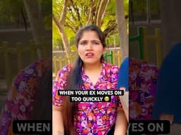 When your EX moves on too quickly 🥺 | Aashqeen | #shorts #heartbroken #relationships #comedy