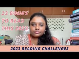 2023 Reading Challenge | Read 23 Books in 2023 | 23 Must-Read Books|Reading Challenge Announcement