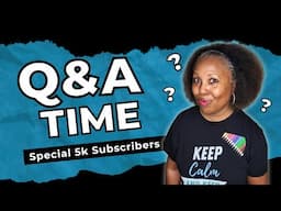 Are you going to grow out your gray hair? | Q&A Time | Special 5K Subscribers