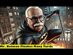 Mr. Batman (Christian Apologist) Flushes Way Too Many Turds And Then Flushes Himself