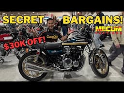 Where the BEST DEALS are HIDDEN at the Mecum Motorcycle Auction!