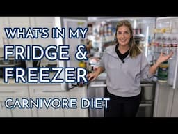 Carnivore Diet: What's in my Fridge and Freezer?