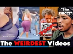 Reacting To The WEIRDEST Videos Found On The Internet! Chiseled Adonis Reaction