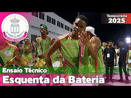 Mangueira 2025 | Esquenta da Bateria - Ensaio Técnico |  Samba ao vivo #ET25