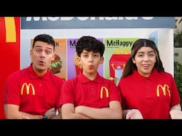 Jason and Alex Visit McDonalds at Home Story