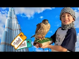 Oliver and Lucas’ Dubai Adventure ✈️  Educational Videos for Kids 🧳