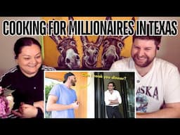 Asking Millionaires to Cook Them Dinner in THEIR Home | REACTION