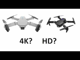 E88 Drone 4K and HD Video Recording and Photo Quality Review. E88 Drone Image Quality Demo.