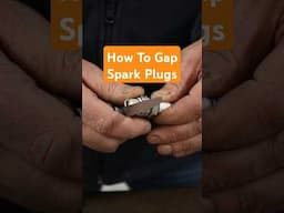 How To Gap Spark Plug - For Classic Volkswagen's. #vwbeetle #aircooled #aircooledvw #sparkplug