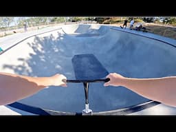 RIDING BRAND NEW SKATEPARK ON ISLAND!