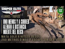 Sniper Elite: Resistance (DLC) | 4 Logros / Trofeos: Uno menos y a correr, Alemán a distancia...